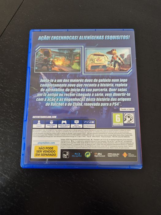 Jogo PS4 Ratchet e Clank PlayStation

PlayStation 4

Falado em Portugu