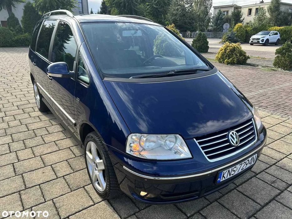 Samochód marki Volkswagena sharan