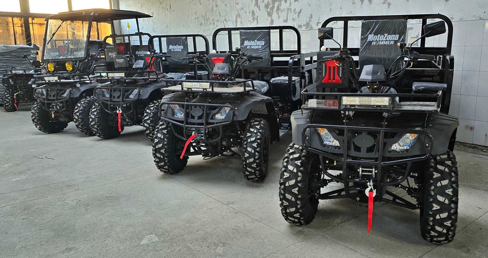 Новинка в Україні: Найдосконаліший грузовий квадроцикл Хамер 300cc 4x4!
