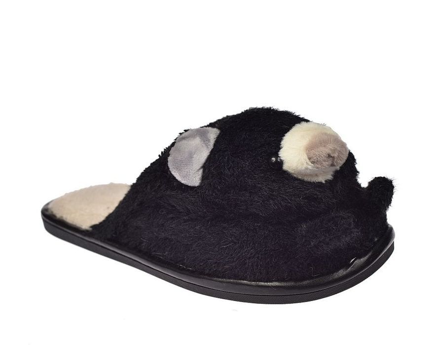 Kapcie zwierzaki pantofle domowe bambosze XC-33 BK roz 40