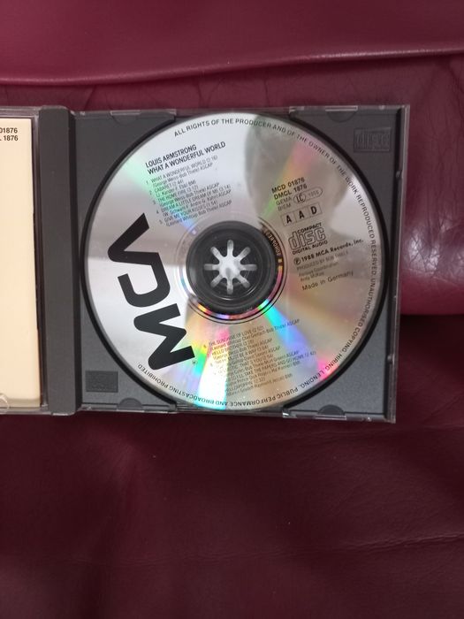 CD "What a Wonderful World" de Louis Armstrong