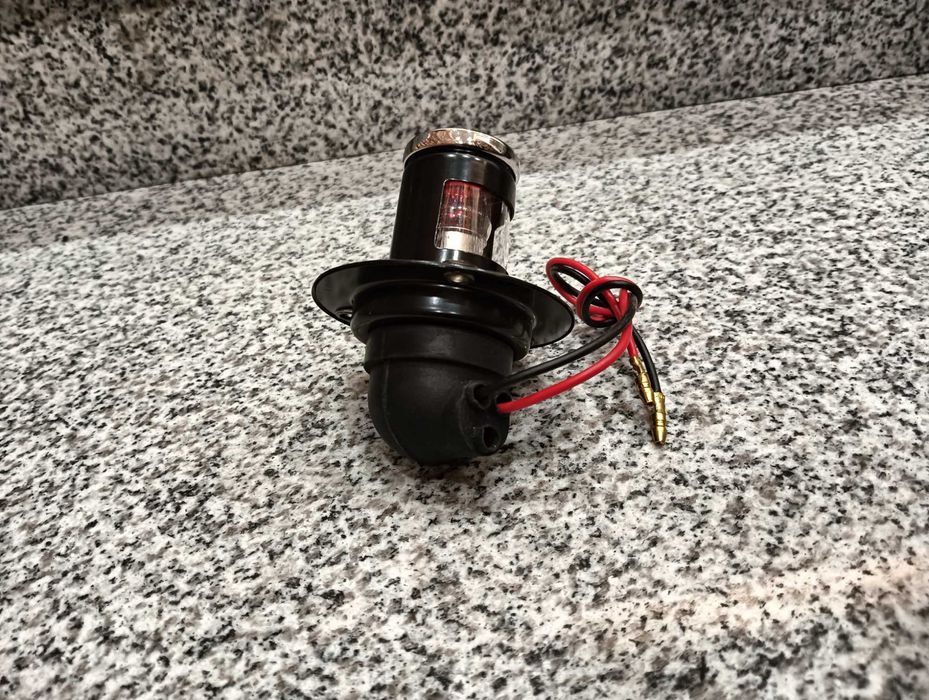 Nowa lampa tył Lucas chrom chopper Cruiser custom