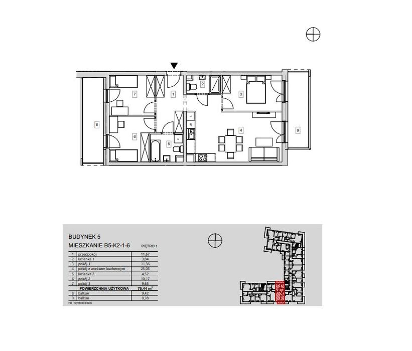DWA BALKONY / Gotowa inwestycja / Prowizja 0%