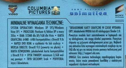 PC DVD ROM Gra Klopsiki i inne zjawiska pogodowe