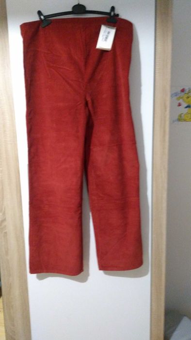 Spodnie ciążowe sztruksowe dzwony