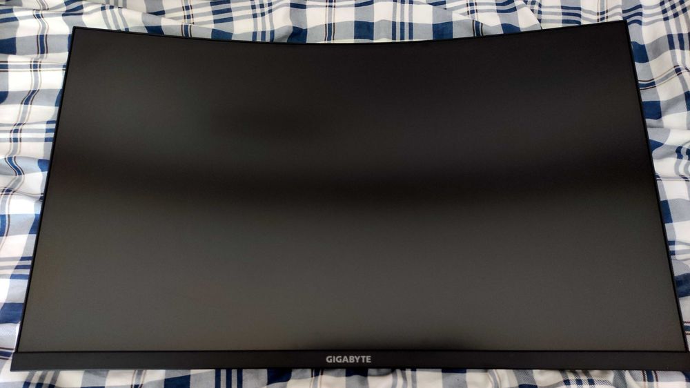Monitor Gigabyte G32QC - uszkodzony, zasilacz APD 19V