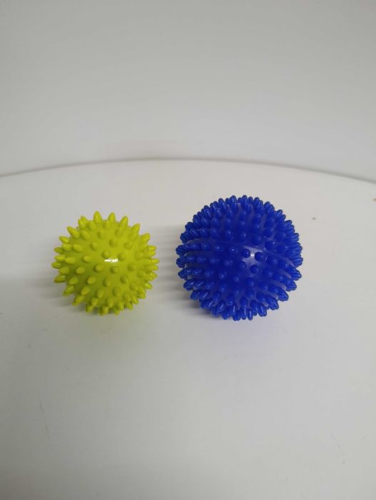 2 szt twarde piłki sensoryczne do masażu