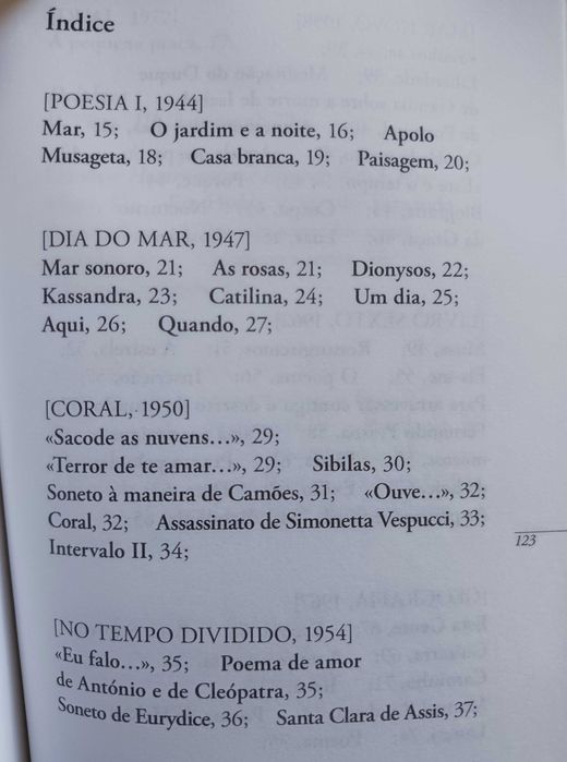 Cem poemas de Sophia - Sophia de Mello Breyner Andresen