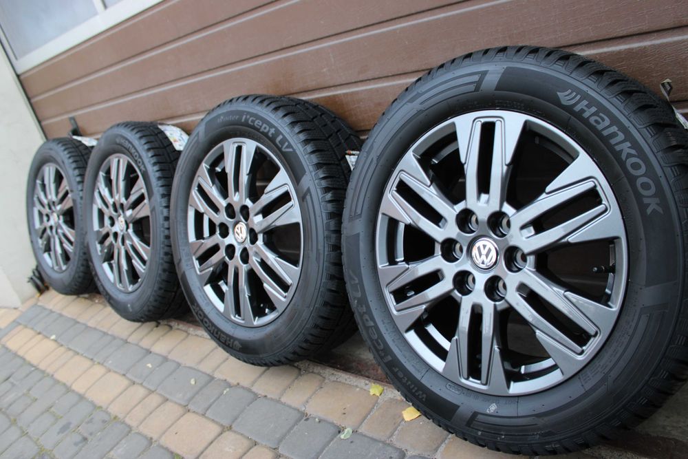 NOWE KOŁA ZIMOWE VW Transporter T7 Caravelle T7 6x120 17'' Hankook 25r