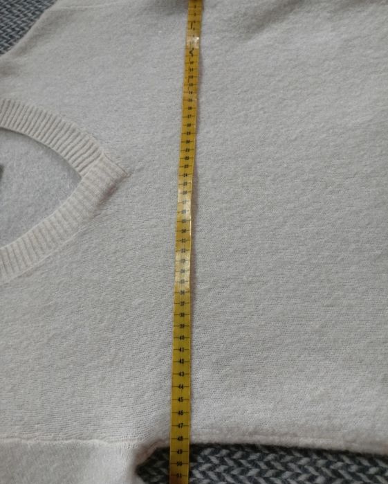 Sweter Hallhuber wełna + moher  z dodatkiem/ Roz XS/S