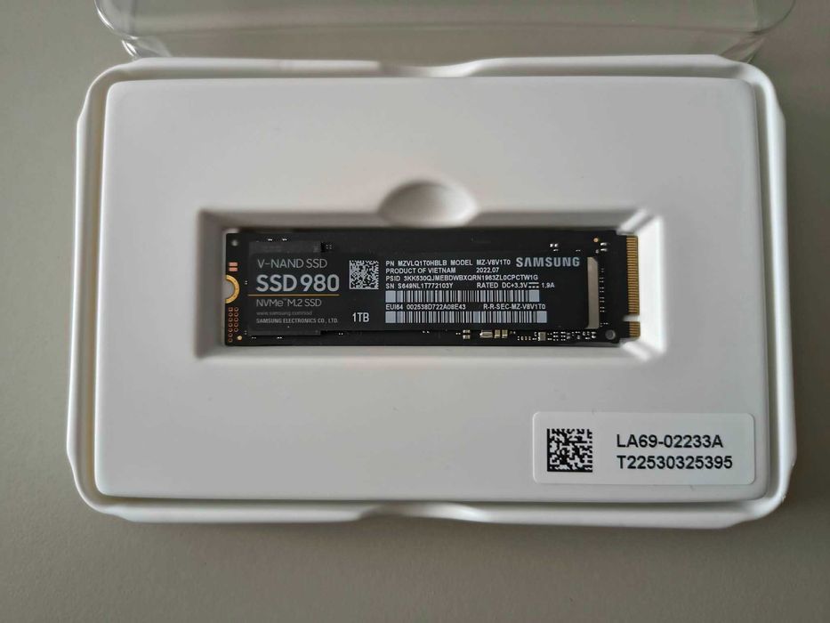 Nowy, oryginalny dysk SSD NVME Samsung 980 1TB PCI Gen 3