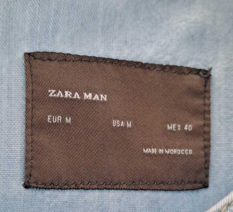 Jasnoniebieska koszula Zara