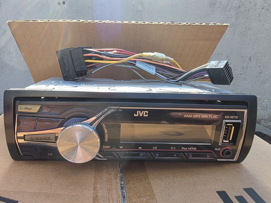 Radio samochodowe JVC