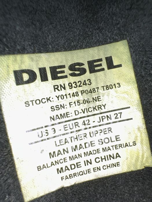 Buty Diesel 42 Skórzane
