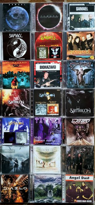•CD Диски-2•HEAVY METAL ROCK•Компакт Диски •СД ДИСКИ •Объявление-2•
