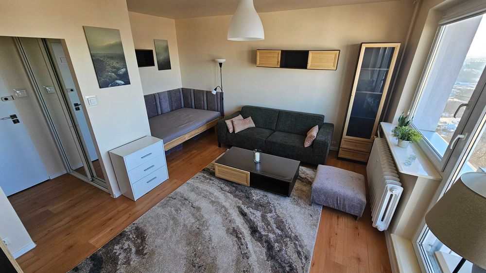 Kawalerka Gdańsk Suchanino - wyposażona i z pięknym widokiem!