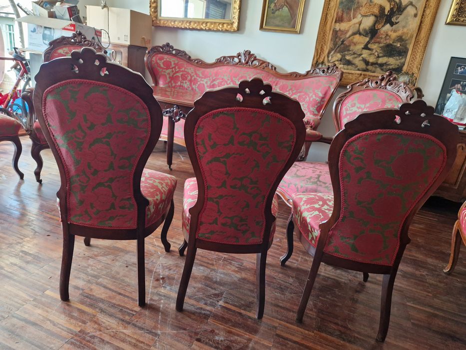 Zestaw mebli Ludwik Filip ludwikowski meble ludwikowskie