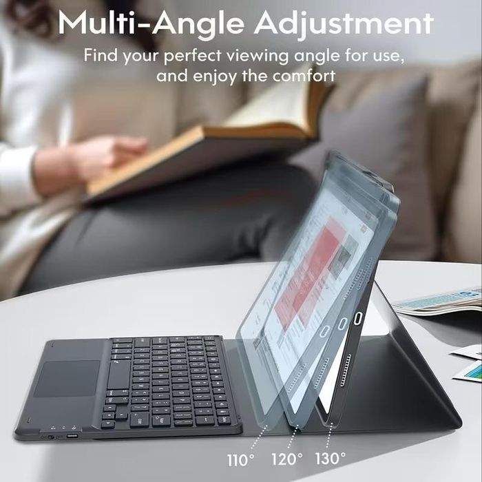 Capa com Teclado Bluetooth Samsung Galaxy Tab A7 – Nova