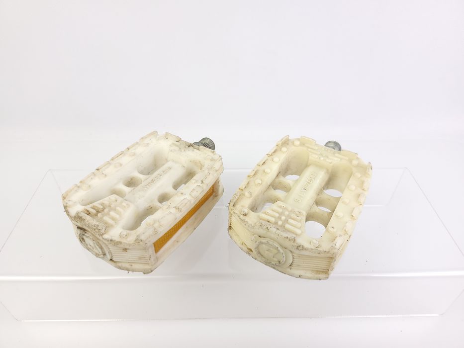 Pedały Białe Romet FSM Zenit BMX Karlik Kangur