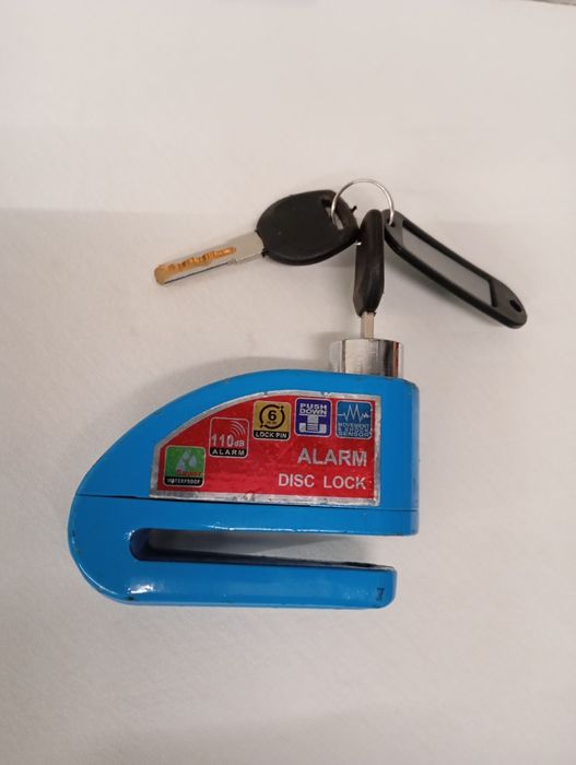 Cadeado com alarme