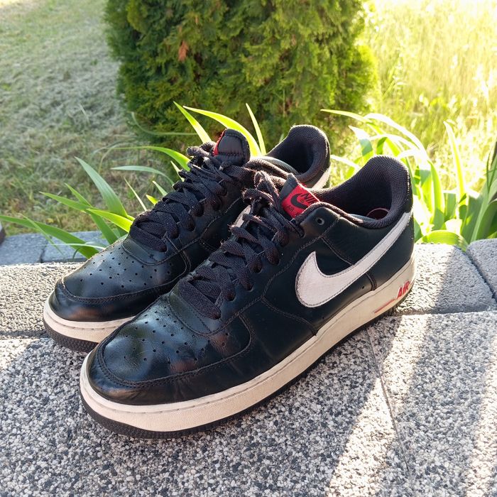 Buty Nike Air Force 1 Low Premium Black Sneakersy Rozmiar 46