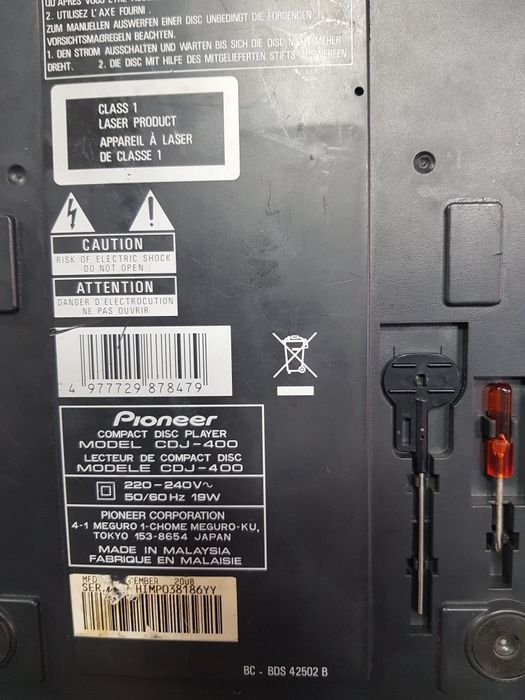 DJ Програвач Pioneer CDJ-400