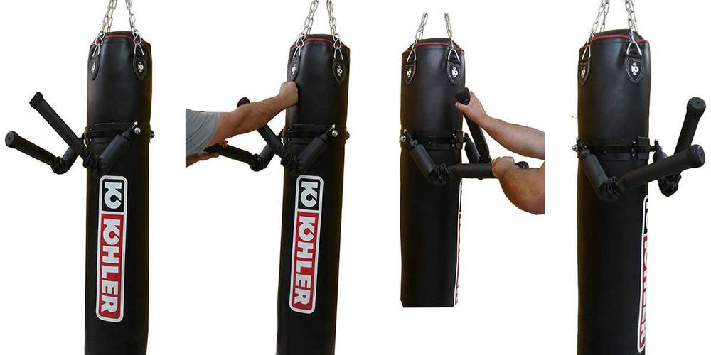 saco de boxe -braços humanos para defesa pessoal