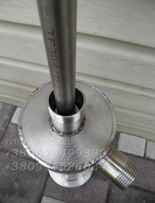 Ручний насос помпа для колодязя (криниці) і на свердловину. НЕРЖАВІЙКА