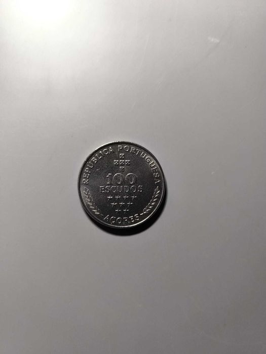 Moeda 100 Escudos 1980 – Região Autónoma dos Açores (Cuproníquel)