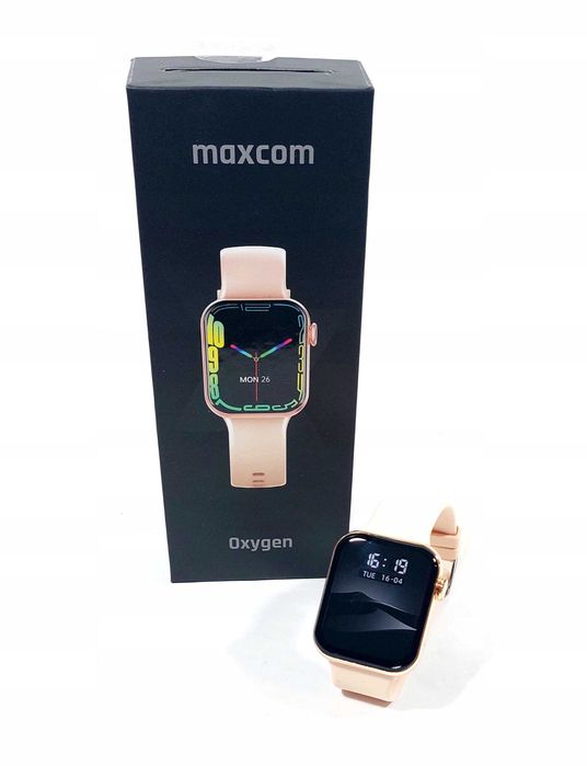 Smartwatch Maxcom Oxygen różowy / Nowy Lombard / Cz-wa