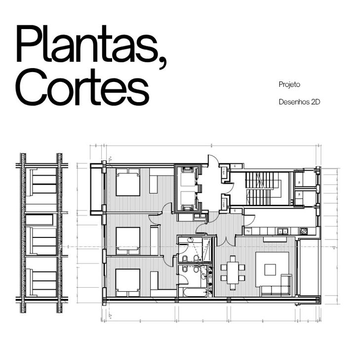 Desenho e modelação 3D Render. Arquitetura e design Interior