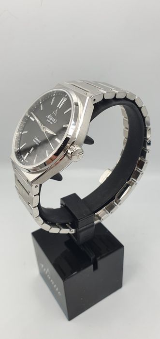 Atlantic Seawave na bransolecie - szafir - Swiss Made - 40 mm