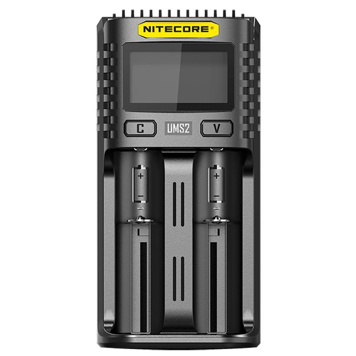Зарядний пристрій двоканальний Nitecore UMS2