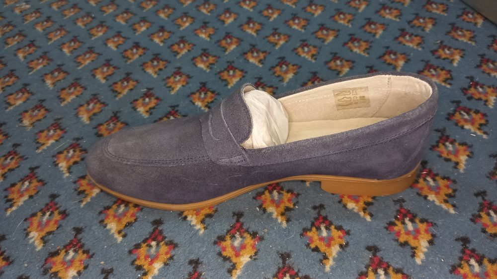 Sapato Mocassim com tira de croute Ana Filipa