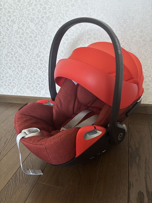 Автокрісло Cybex Cloud Z+ plus Autumn Gold burnt Red червоний колір