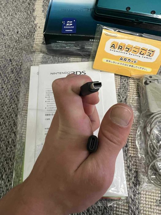 Nintendo 3DS japoński niebieski / cyan