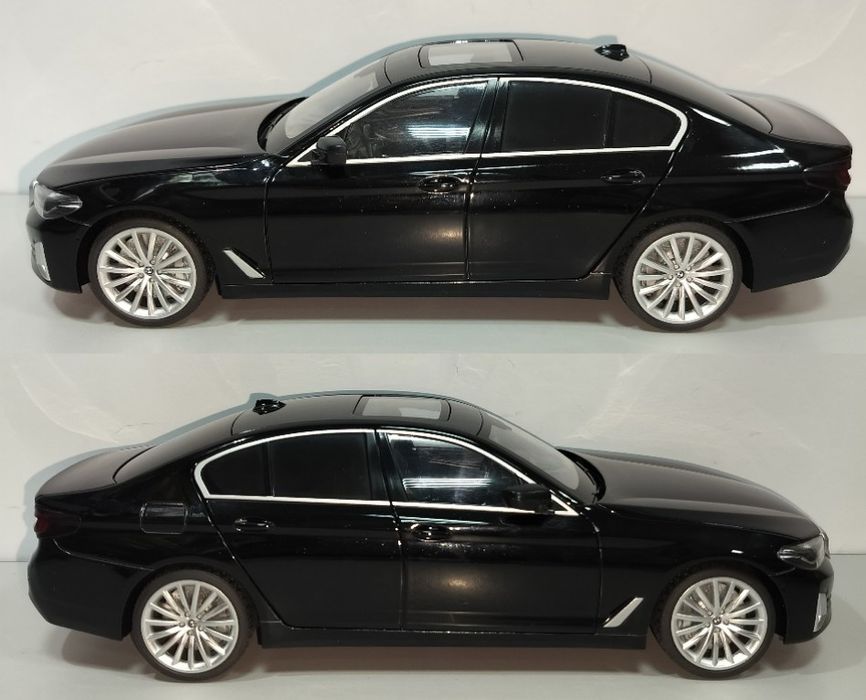 BMW 5 series 530LI модель 1:18 Black Mamba Металлическая