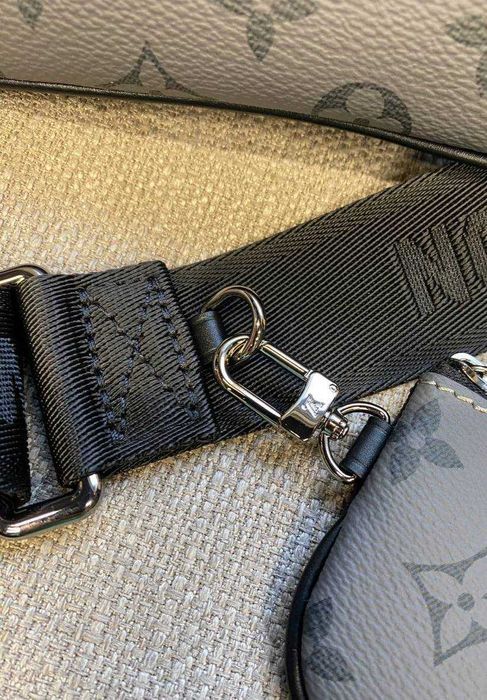 Мужская сумка Louis Vuitton оригинал Луи Витон трио б/у