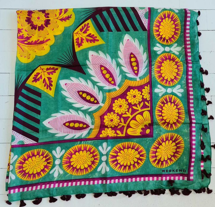 Max Mara jedwabna chusta