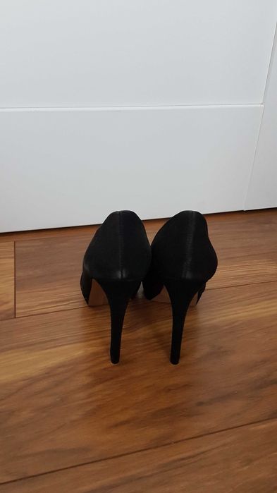 czarne szpilki mango rozmiar 36 platforma basic klasyczne nowe