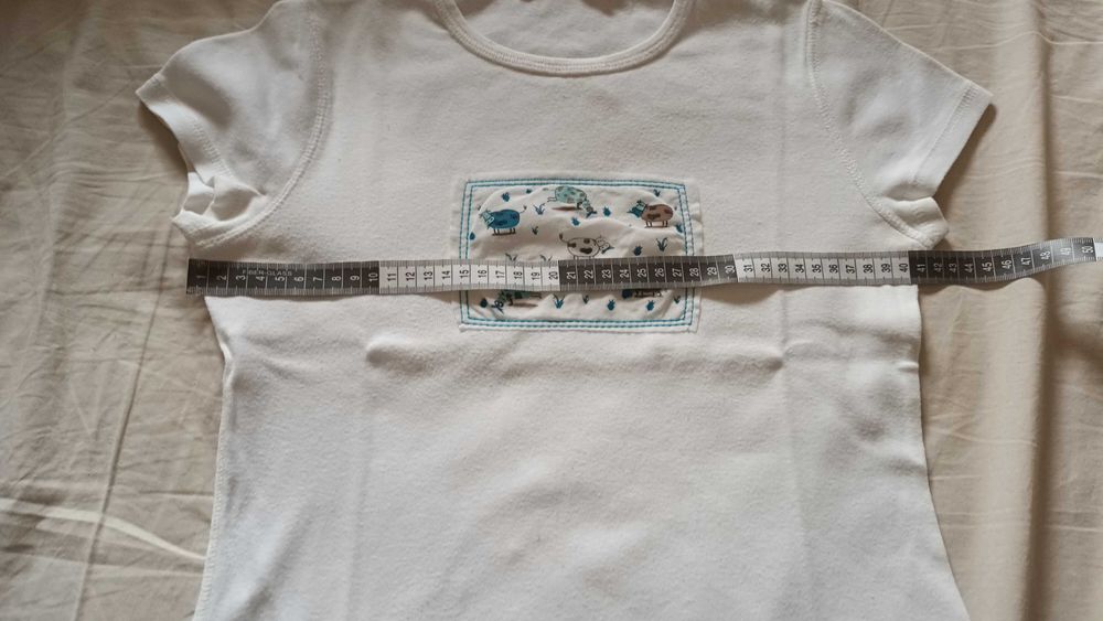 T-shirt branca da Cache Cache