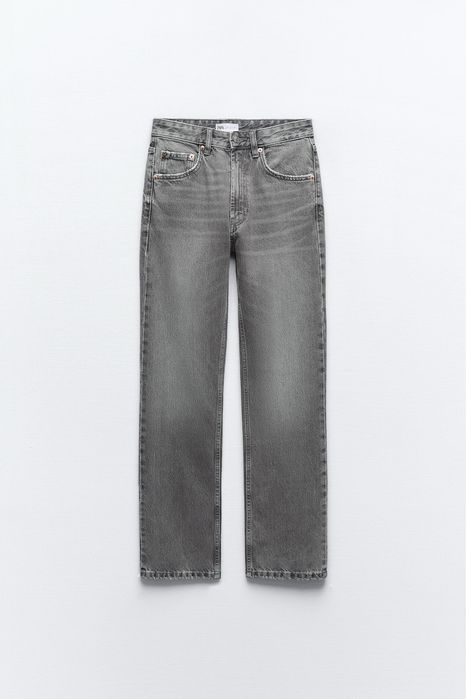 Сірі джинси ZARA,прямі