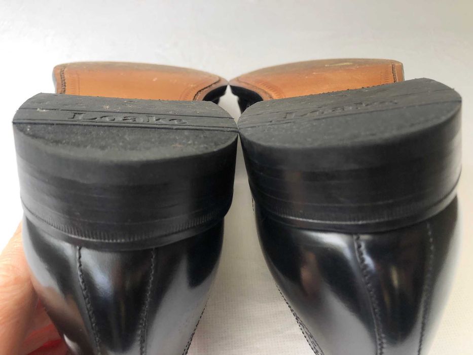Полностью кожаные монки от Loake в идеальном состоянии