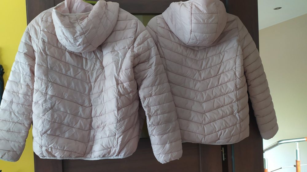 Kurtki przejściowe dla bliźniaczek 164/170 ,damskie s