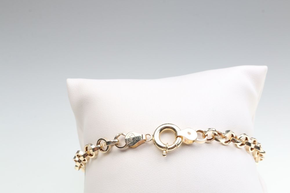 Nowa złota bransoletka tiffany 585 6 gram