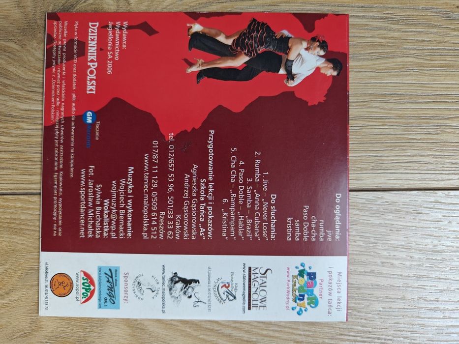 Kurs tańca towarzyskiego 3 VCD