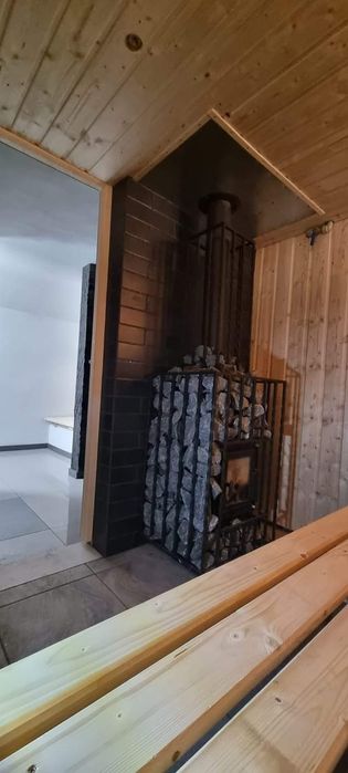 Piec do sauny opalany drewnem