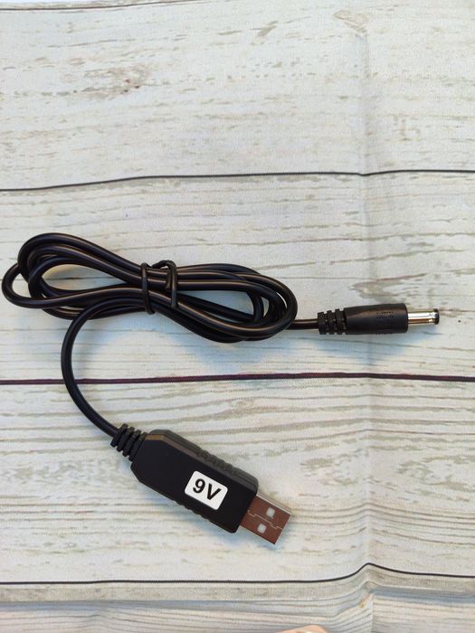 Роутер без світла, кабель для живлення DC 5,5/2,1 USB