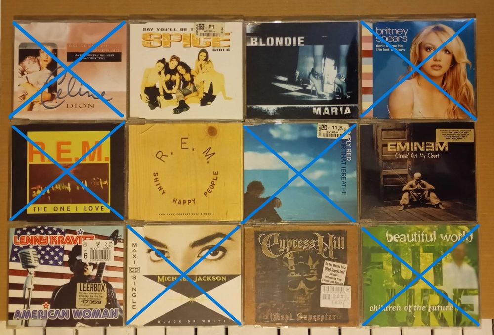 52 CD Singles (parte IV) Pop/Rock (algumas raridades)