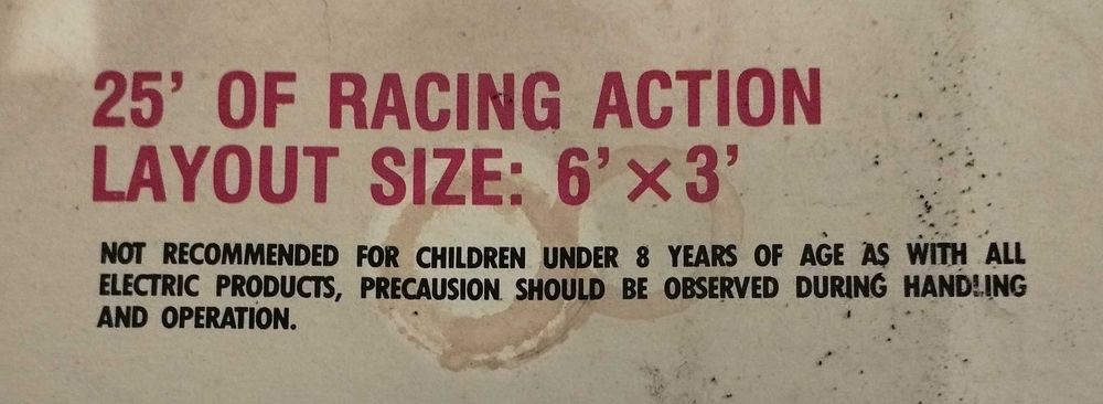 Prenda de Natal - Pista elétrica de carros